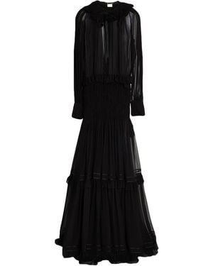 Saint Laurent Bohemian Dress - Black