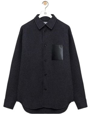 Loewe Relaxed Overshirt - Blue
