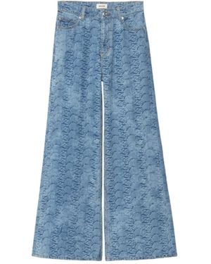 Zadig & Voltaire Belt Loop Jeans - Blue