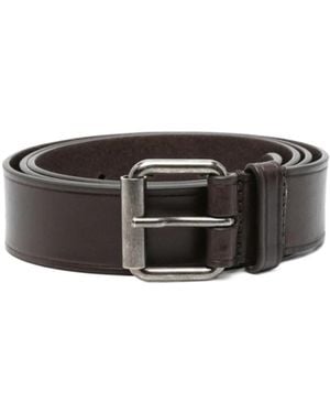 Dries Van Noten Buckle Belt - White