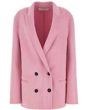 Philosophy Di Lorenzo Serafini Double-Breasted Long-Sleeved Blazer - Pink