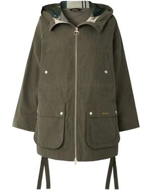 Barbour Middlemarch Hooded Cotton-Blend Parka - Green