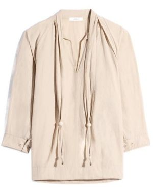 Lemaire Scarf Blouse - Natural