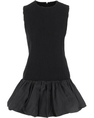 Patou Wool Blend Dress - Black