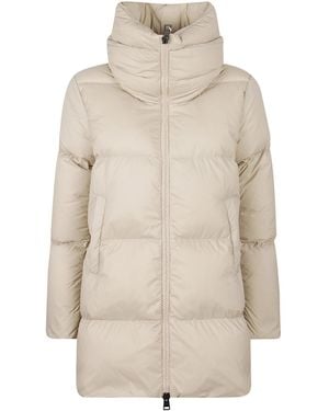 Herno Turtleneck Down Jacket - Natural