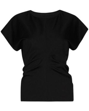 Marella Crew Neck T-Shirt - Black