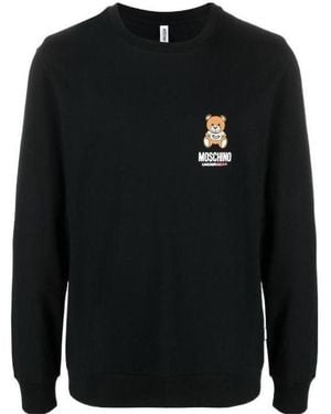Moschino Bear-Motif Sweatshirt - Black