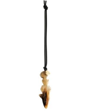 JW Anderson Jw Anderson Fish Bag Charm - Metallic
