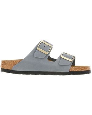 Birkenstock Arizona Buckled Sandals - White