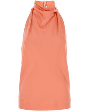 Stella McCartney Sleeveless Halterneck Top - Orange