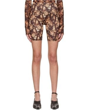 KNWLS Printed Shorts - Brown