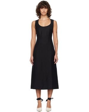 Jacquemus 'The Tablier' Midi Dress - Black