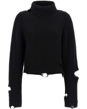 Haikure Turtleneck Jumper - Black