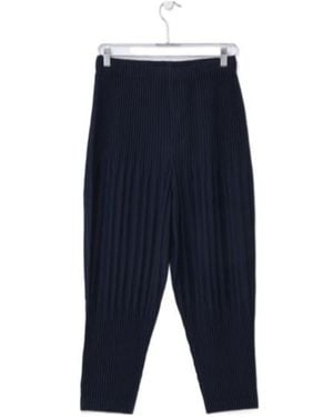 Homme Plissé Issey Miyake Homme Plissé Issey Miyake Balloon Trousers - Blue