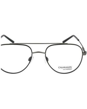 Calvin Klein Logo Flat Mirror - Metallic