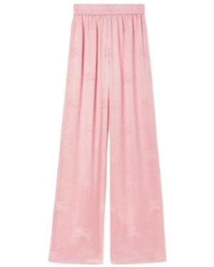 Burberry Elasticated Waist Pyjama Trousers - Pink