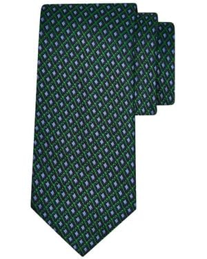 Ferragamo Jacquard Tie - Green