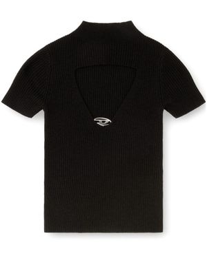 DIESEL Cut-Out Top - Black