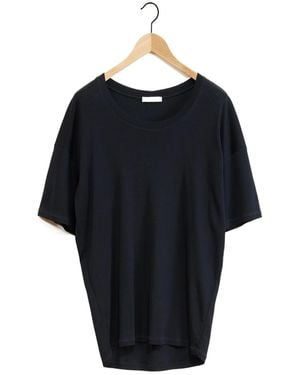 Lemaire Short-Sleeved Scoop-Neck T-Shirt - Blue