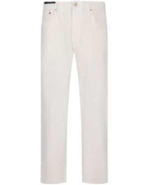Pt Pantaloni Straight-Leg Jeans - White