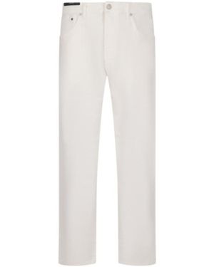 Pt Pantaloni Straight-Leg Jeans - White