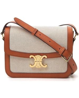 Celine Classique Triomphe Bag - Pink
