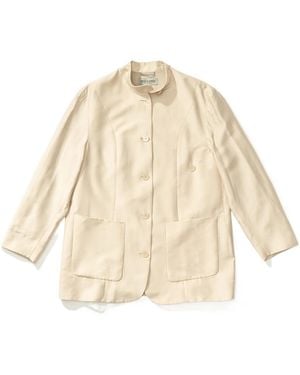 Our Legacy Workshop X Emporio Armani Collaboration Pomposo Casual Jacket - Natural