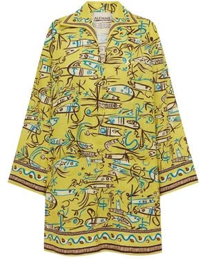 ALÉMAIS Long-Sleeved Dress - Yellow