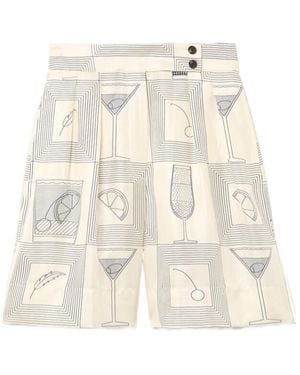 Loro Piana Dorin Shorts - Natural