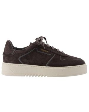 Axel Arigato Orbit Embroidery Trainers - Brown
