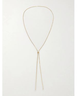 Loren Stewart Bolo-Pendant Sterling- Necklace - White