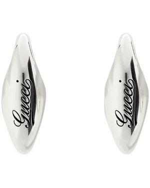 Gucci Marina Chain Earrings - White