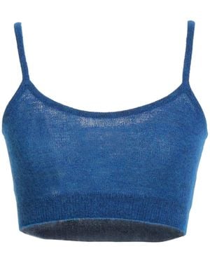 Isabel Marant Lightweight Knitted Vest - Blue