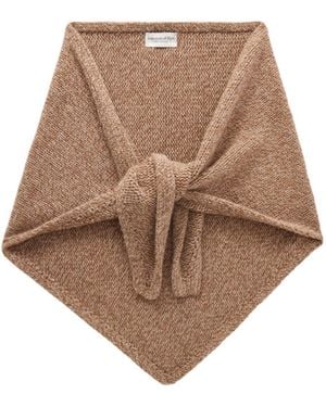 Johnstons of Elgin Keill Cashmere Scarf - Natural
