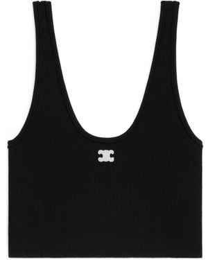 Celine Triomphe Bra - Black