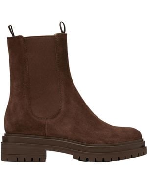 Gianvito Rossi Chester Chelsea Boots - Brown