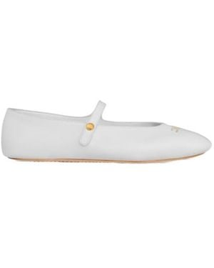 Celine Ballet Ballerina - White