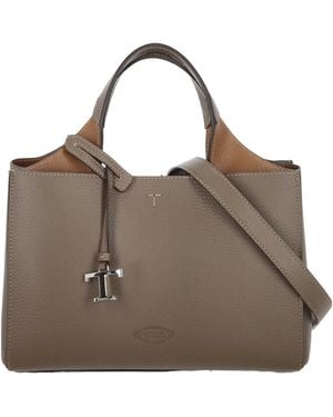 Tod's Dual-Handle Shoulder Bag - Brown
