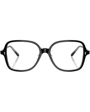 Oliver Peoples Full-Rimmed Plano Lenses - White