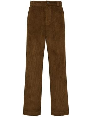Moncler Corduroy Jogging Pants - Brown