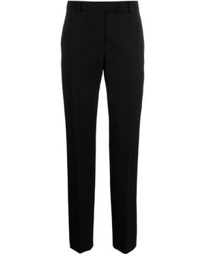 Moschino Virgin Wool Tailored Trousers - Black