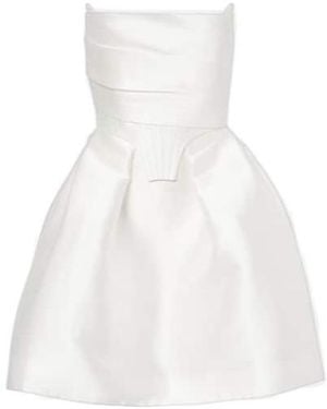 Alex Perry Bridal Kennedy Off-Shoulder Gown - White