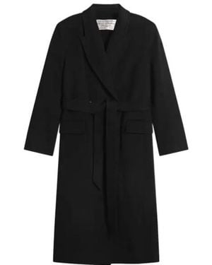 Acne Studios Double-Breasted Coat - Black