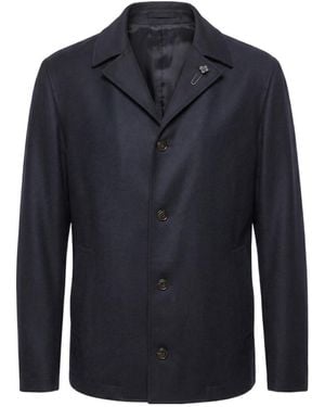 Lardini Shirt Jacket - Blue