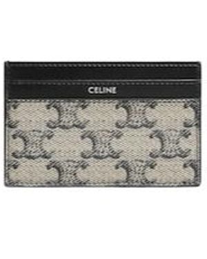 Celine Medium Card Holder - White