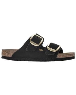Birkenstock Arizona Big Buckle Sandals - Black