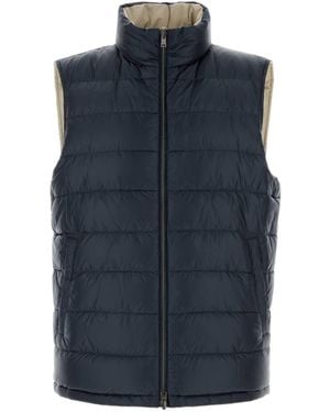 Herno Sleeveless Down Vest - Blue