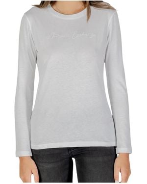 ARMANI EXCHANGE Round-Neck T-Shirt - Gray