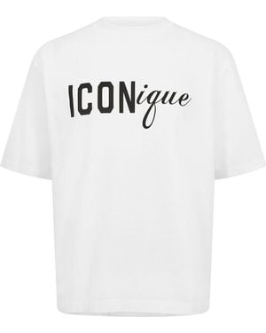 DSquared² Oversized T-Shirt - White