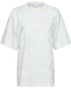 Dries Van Noten Short-Sleeved T-Shirt - White